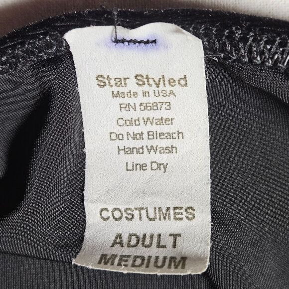 Star Styled Dance Vintage Stretch Black Velvet & Layered Tulle Costume Dress - Picture 7 of 15